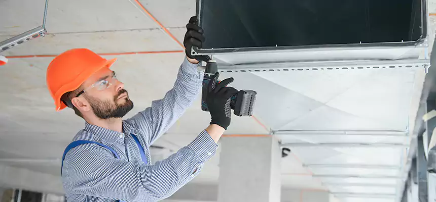 Roof Cap & Exterior Hood Lint Buildup Removal – Solon